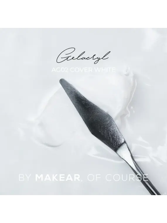 AG02 Akrylożel Cover white Gelacryl  - 60g