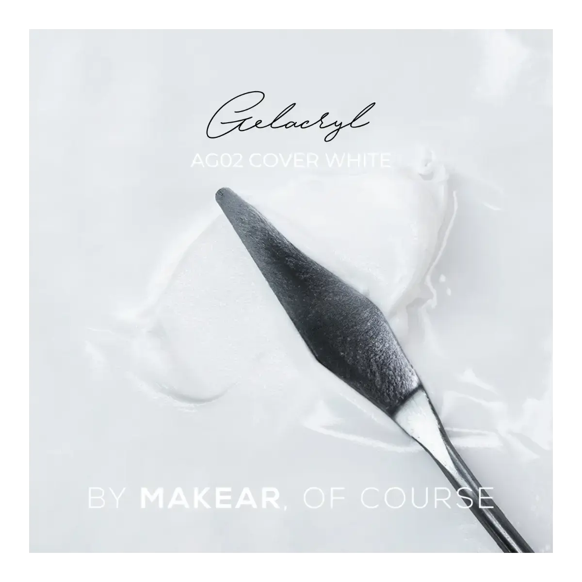 AG02 Akrylożel Cover white Gelacryl  - 60g