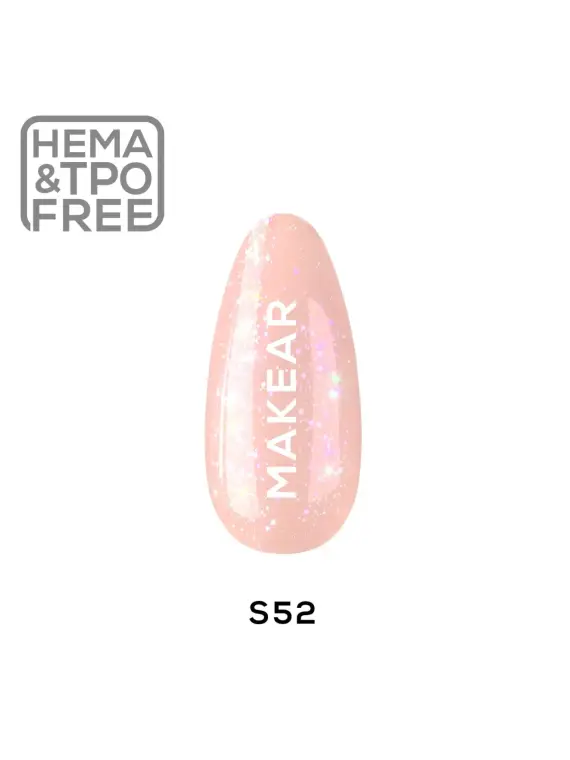 S52 Glitter Idol - Lakier hybrydowy Makear