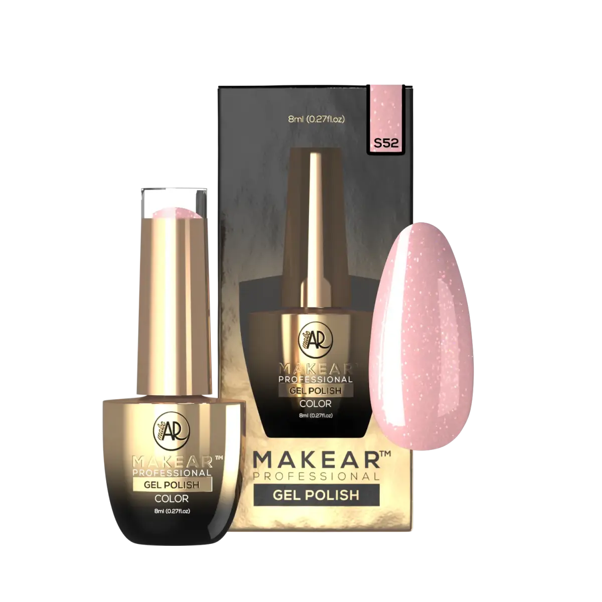 S52 Glitter Idol - Lakier hybrydowy Makear