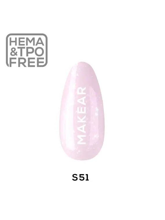 S51 Violet Groovy - Lakier hybrydowy Makear