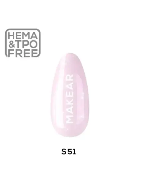 S51 Violet Groovy - Lakier hybrydowy Makear