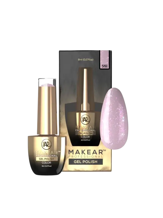 S51 Violet Groovy - Lakier hybrydowy Makear