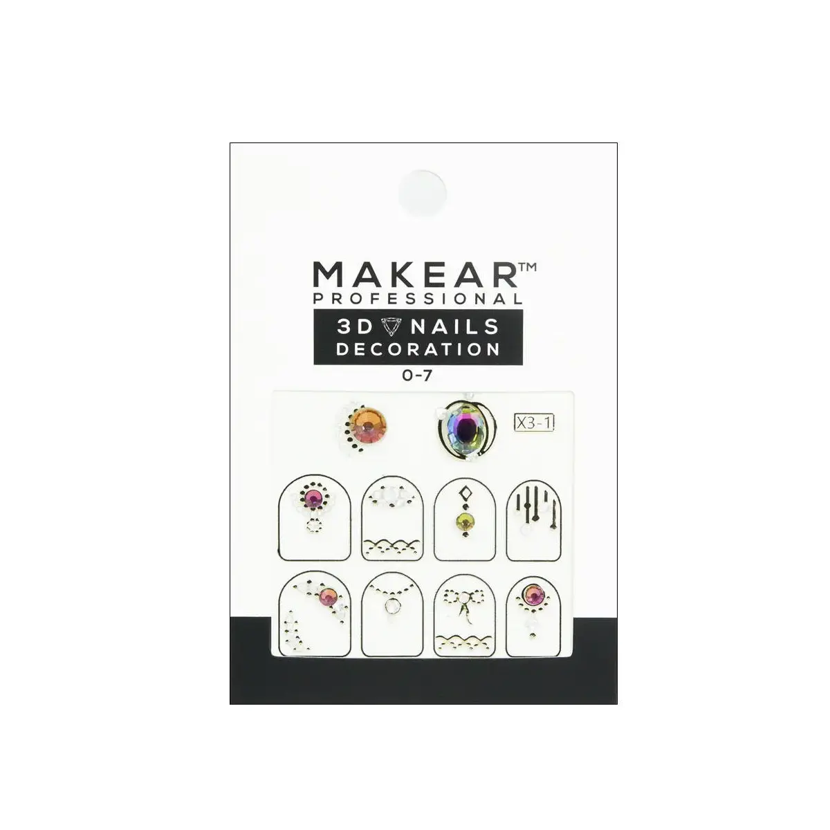 Makear 3D Nails Decoration 07