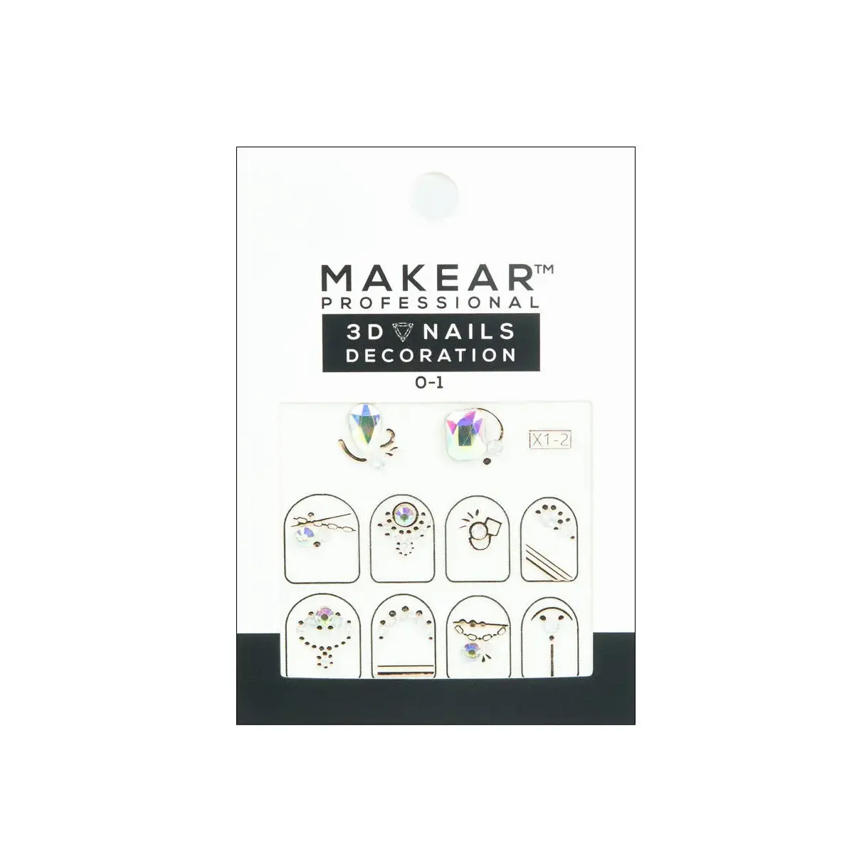 Makear 3D Nails Decoration 01