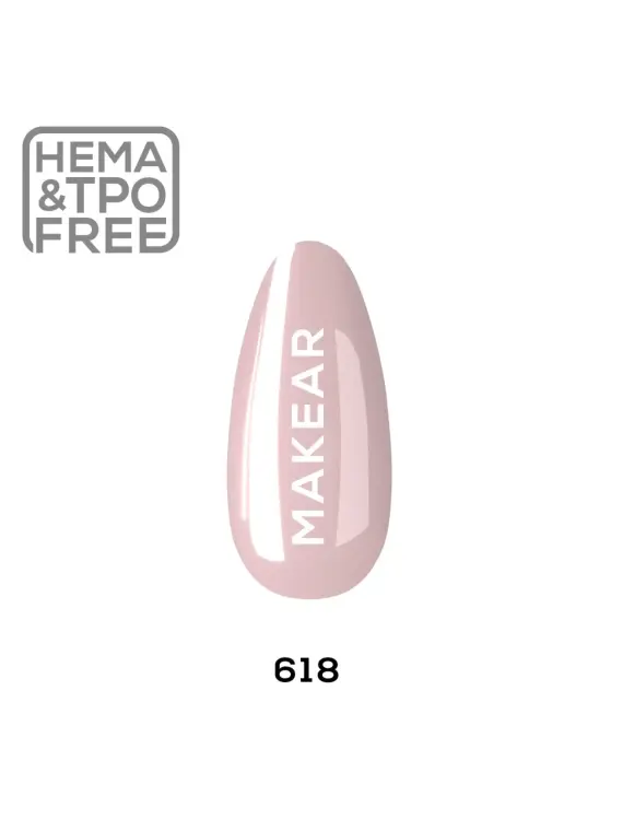 618 Bride - Lakier hybrydowy Makear