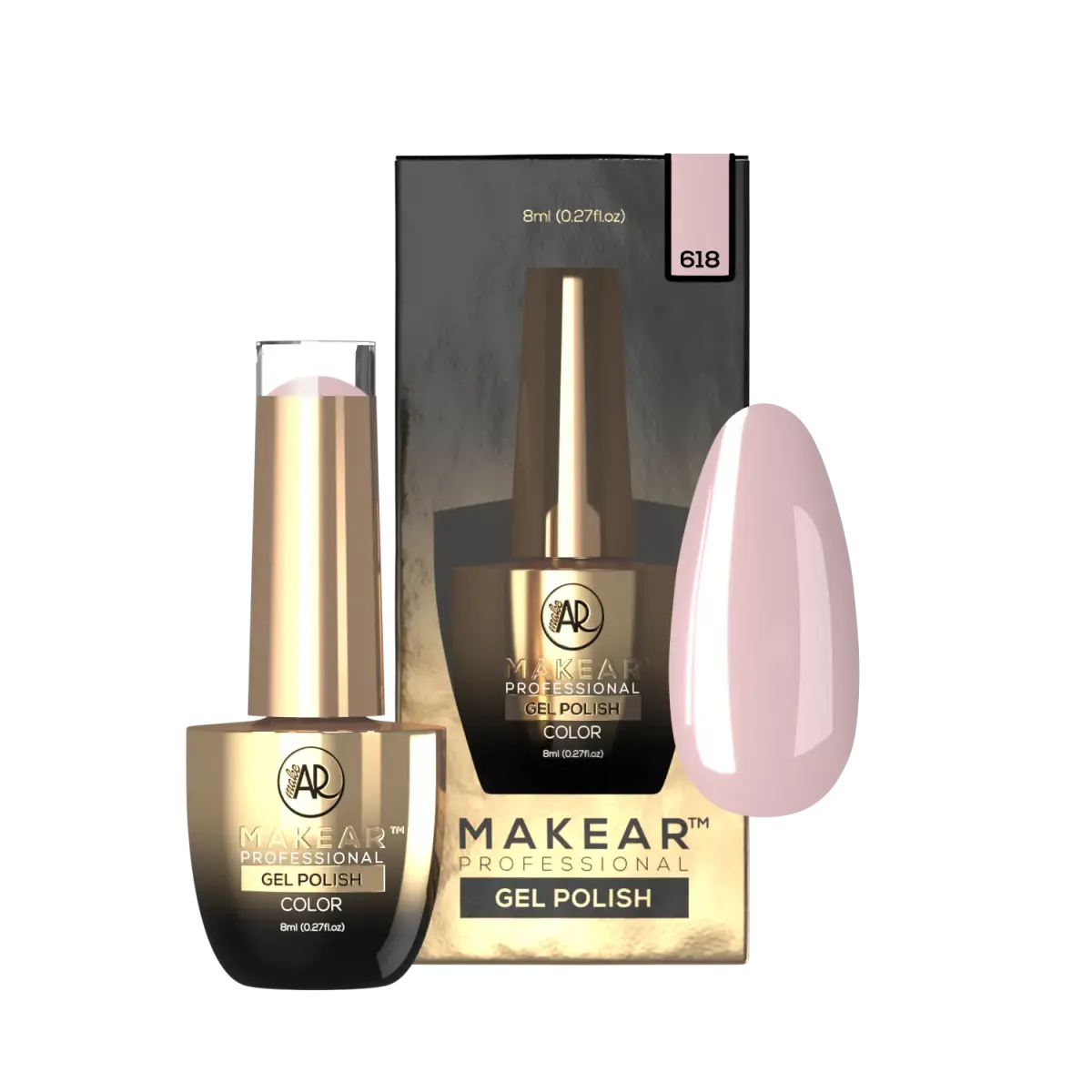 618 Bride - Lakier hybrydowy Makear