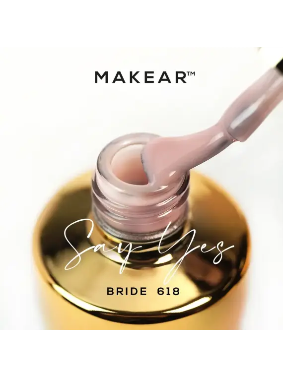 618 Bride - Lakier hybrydowy Makear