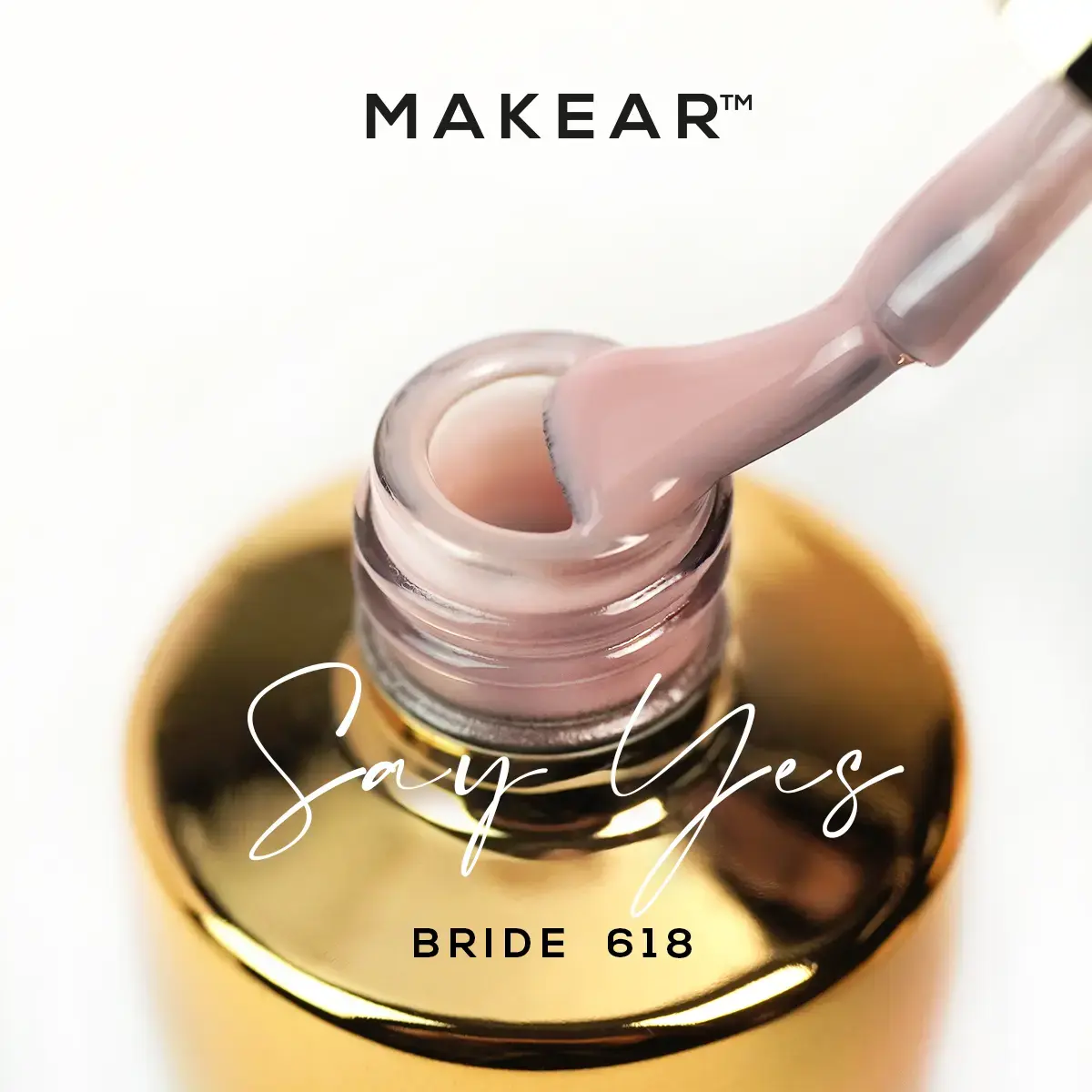 618 Bride - Lakier hybrydowy Makear