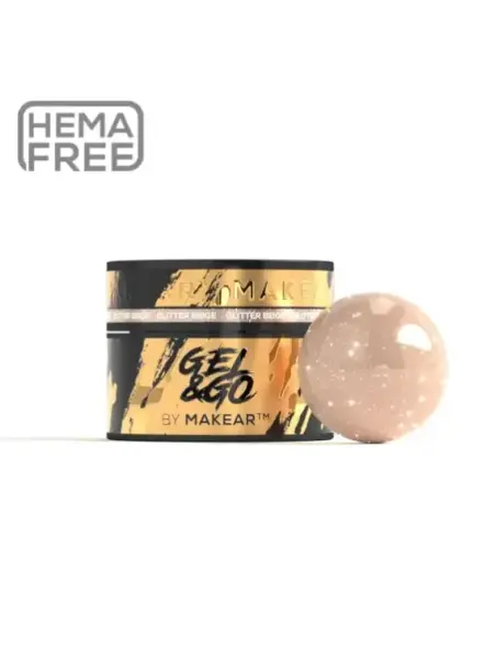 GG25 Glitter Beige - Gel&Go 50ml