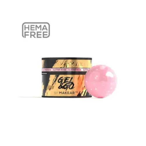 GG23 Glitter Rose - Gel&Go 50ml