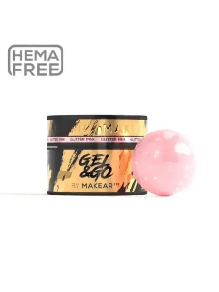 GG22 Glitter Pink - Gel&Go 50ml