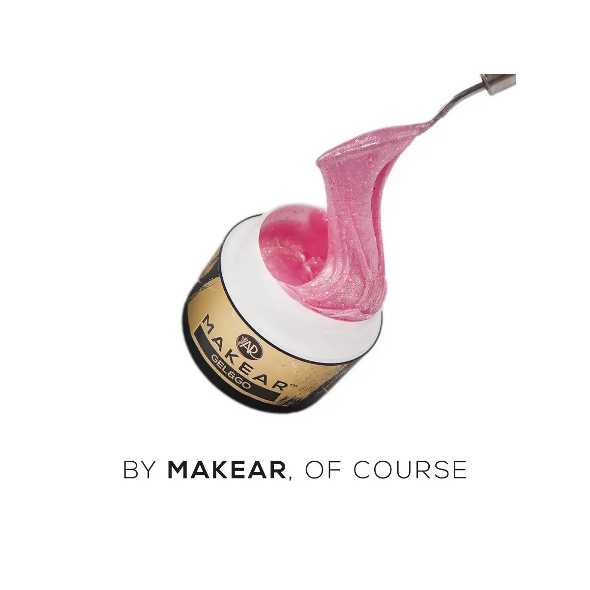 GG24 Glitter Lila Rose - Gel&Go 15ml