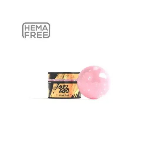 GG23 Glitter Rose - Gel&Go 15ml