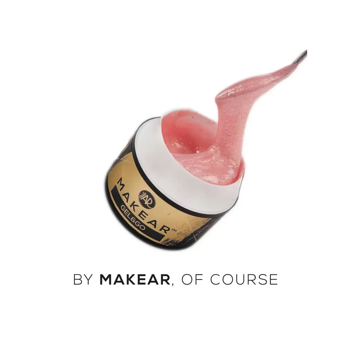 GG22 Pink Glitter - Gel&Go 15ml