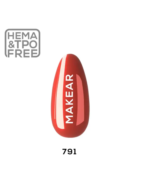 791 Kocham Cię - Lakier hybrydowy Makear