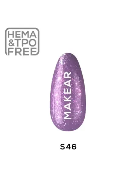 S46 Violetino - Lakier hybrydowy Makear