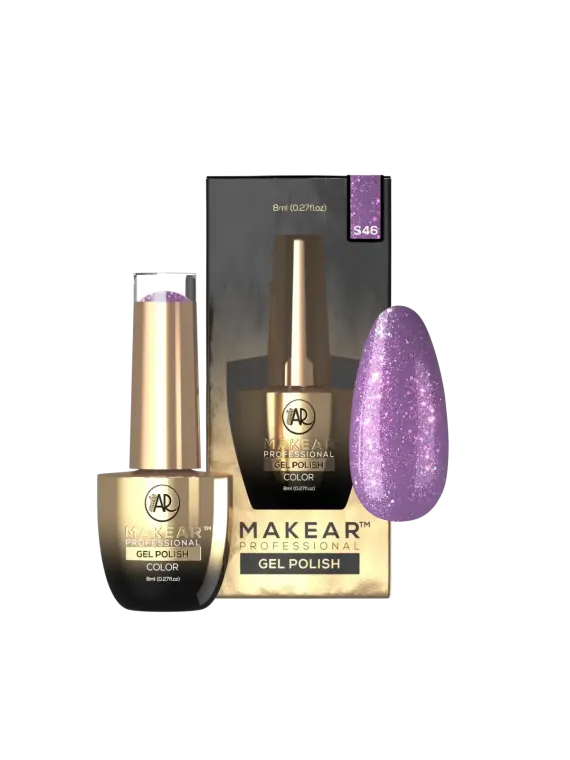 S46 Violetino - Lakier hybrydowy Makear