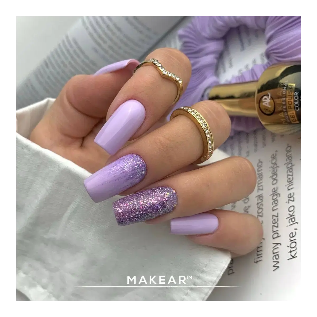 S46 Violetino - Lakier hybrydowy Makear