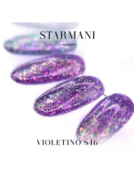 S46 Violetino - Lakier hybrydowy Makear