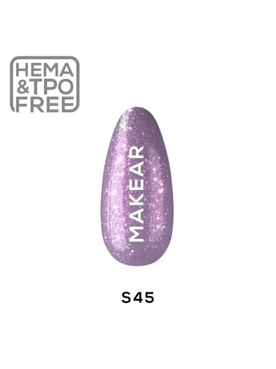 S45 Hugo Rose - Lakier hybrydowy Makear