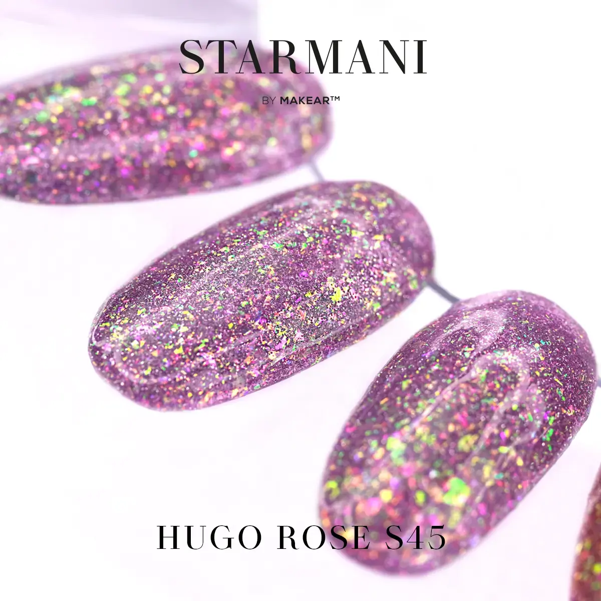 S45 Hugo Rose - Lakier hybrydowy Makear