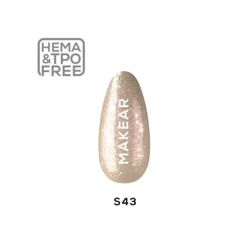 S43 Goldberry - Lakier hybrydowy Makear