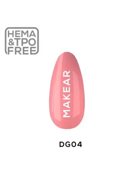 DG04 Beach Peach - Lakier hybrydowy Makear