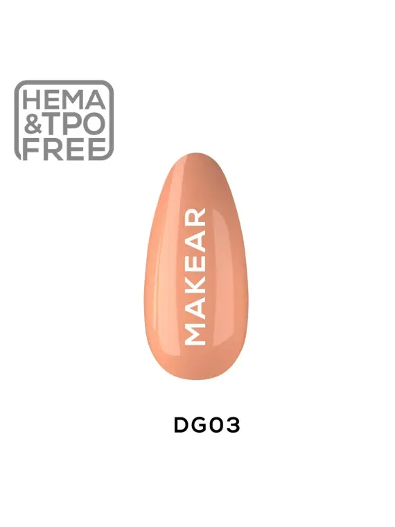 DG03 French Orange - Lakier hybrydowy Makear