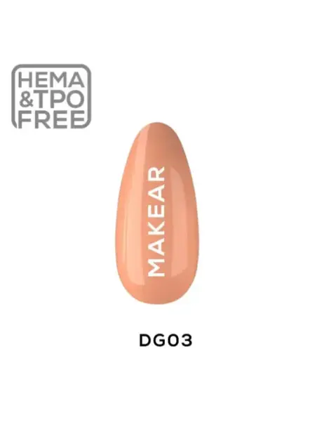 DG03 French Orange - Lakier hybrydowy Makear
