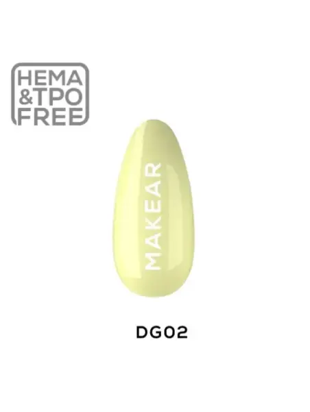 DG02 Hello Yellow - Lakier hybrydowy Makear