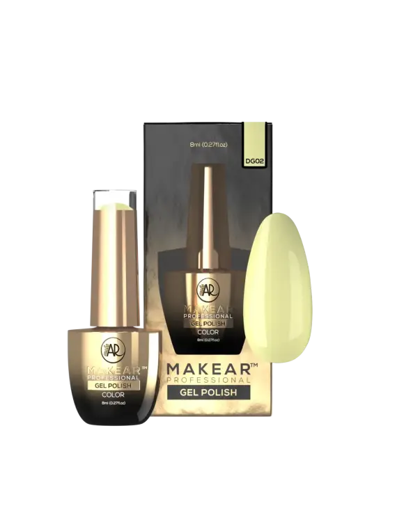 DG02 Hello Yellow - Lakier hybrydowy Makear