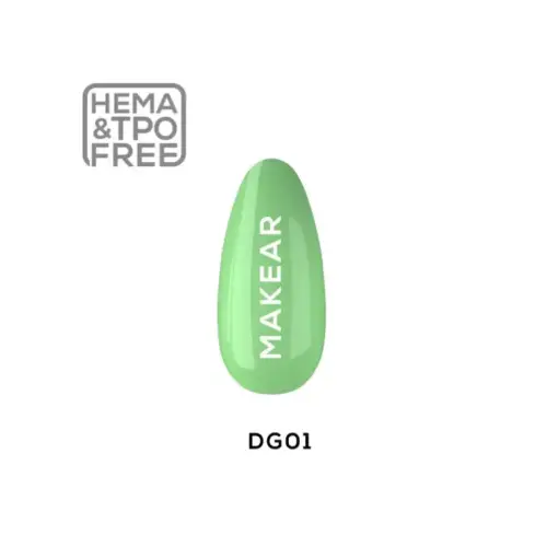 DG01 Green Dream - Lakier hybrydowy Makear