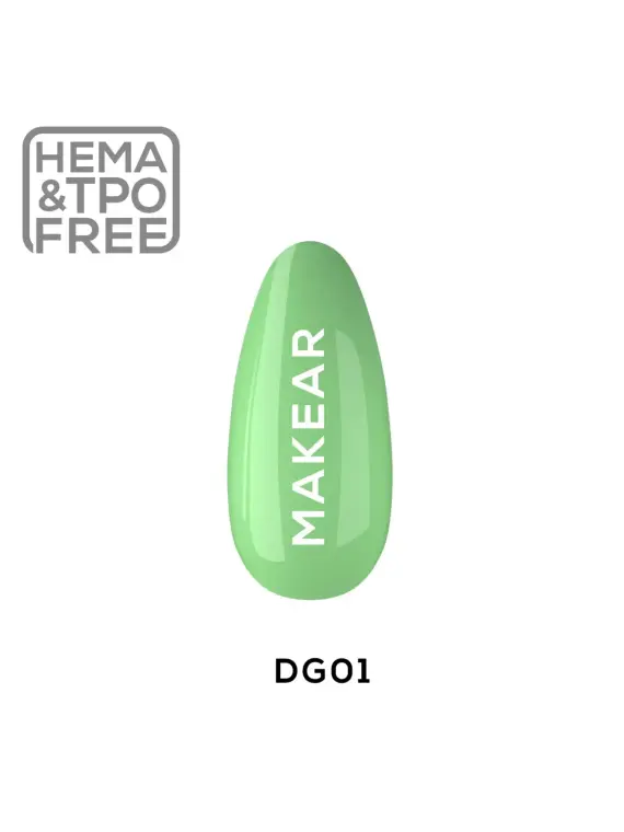 DG01 Green Dream - Lakier hybrydowy Makear