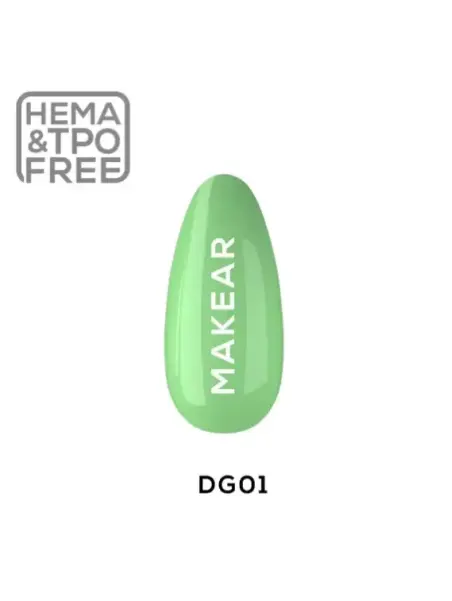 DG01 Green Dream - Lakier hybrydowy Makear