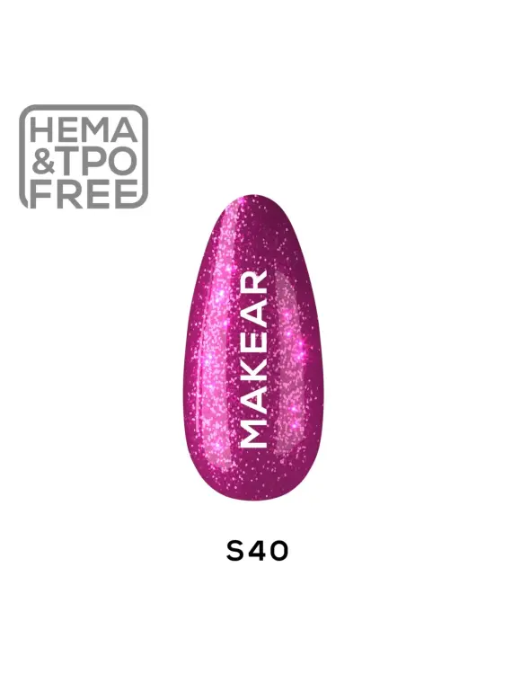 S40 Touch Me - Lakier hybrydowy Makear