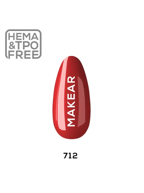 712 Lakier hybrydowy Makear