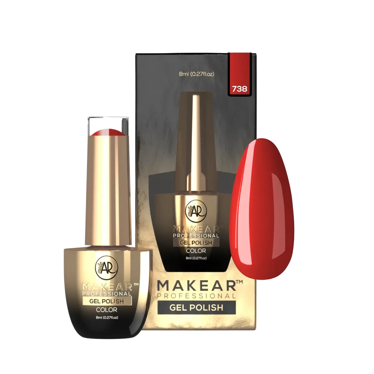 738 Lakier hybrydowy Makear