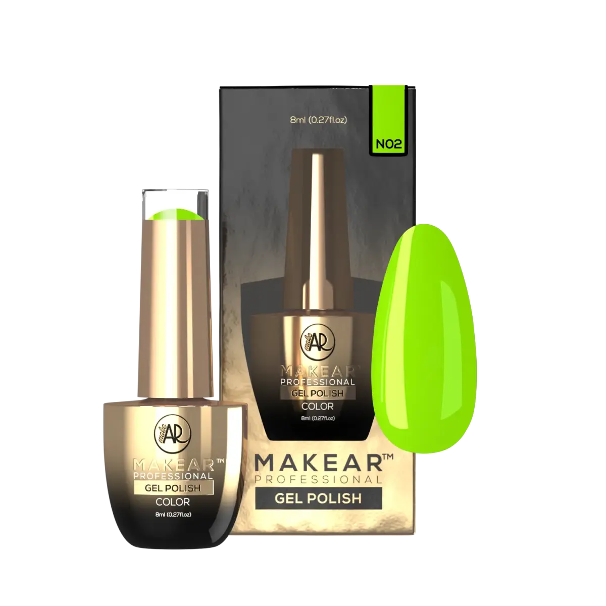 N02 Lakier hybrydowy Makear