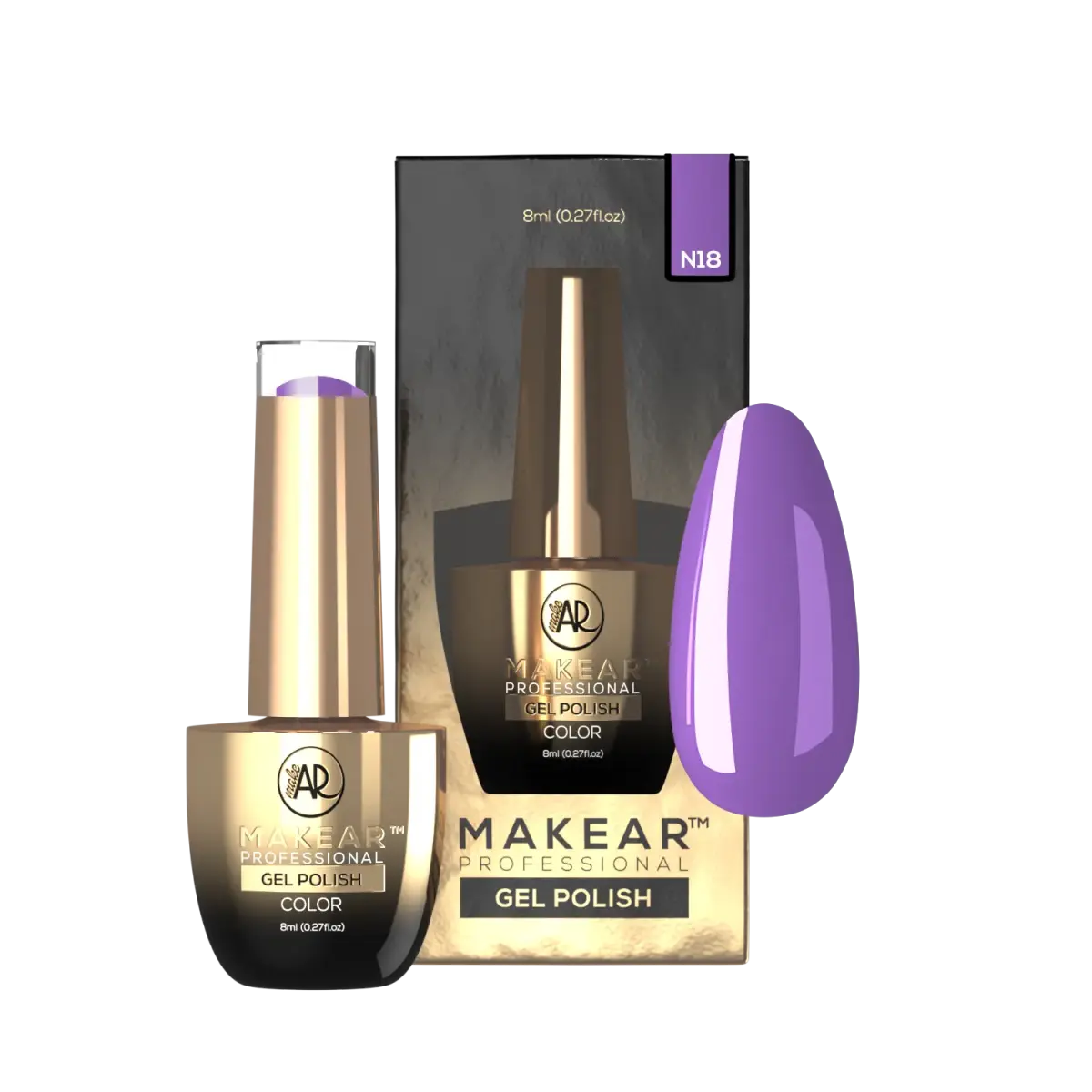 N18 Lakier hybrydowy Makear