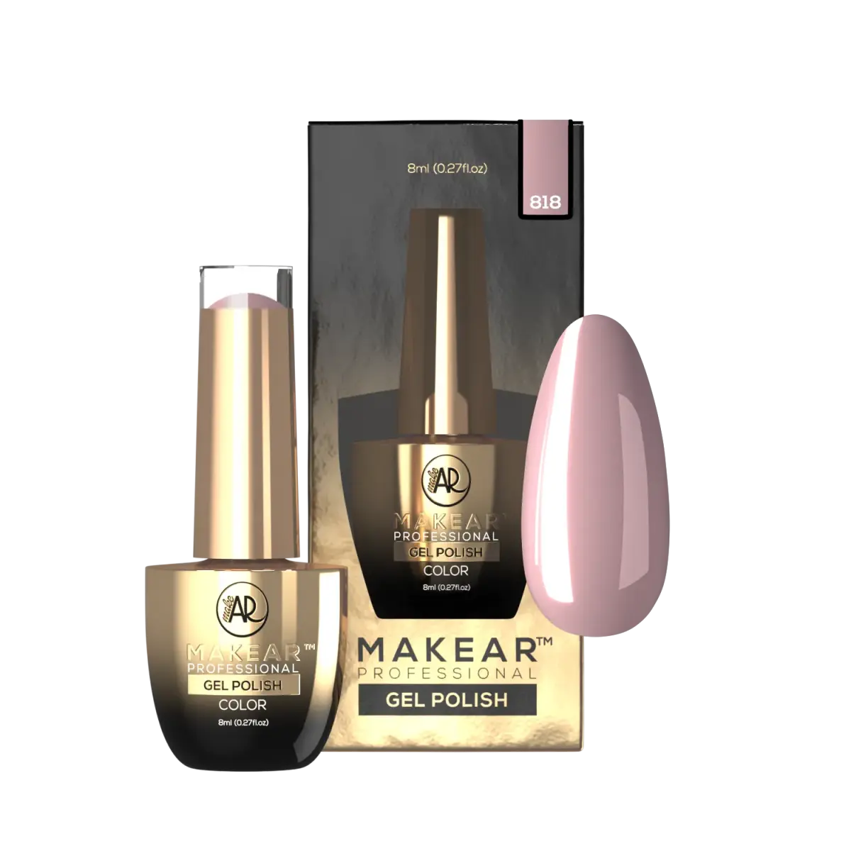 818 Lakier hybrydowy Makear