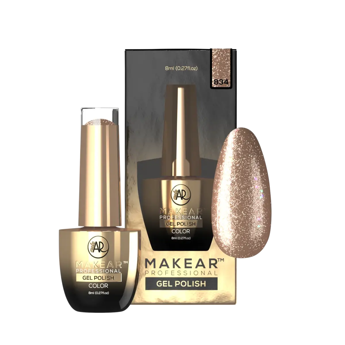 834 Lakier hybrydowy Makear