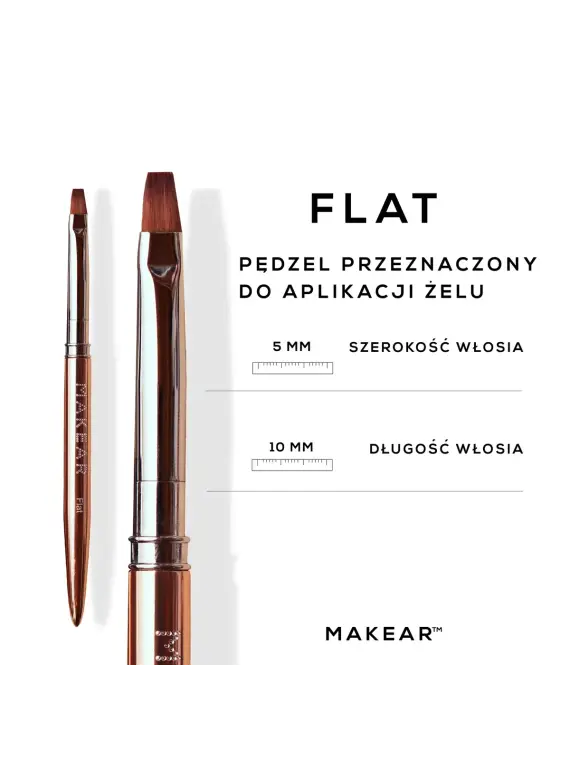 Pędzel Flat