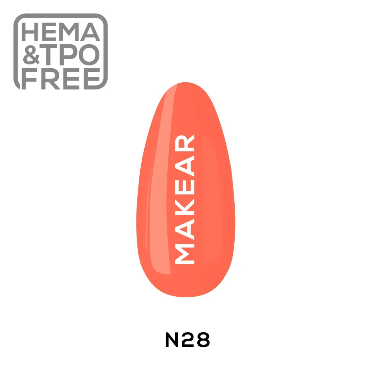 N28 Lakier hybrydowy Makear