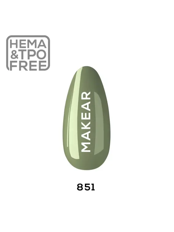 851 Lakier hybrydowy Makear