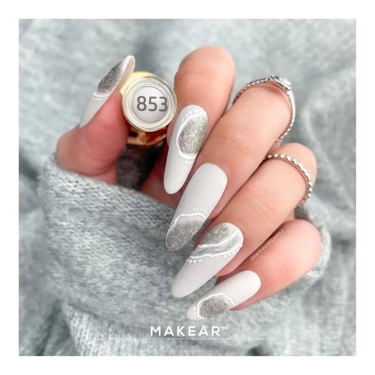 853 Lakier hybrydowy Makear
