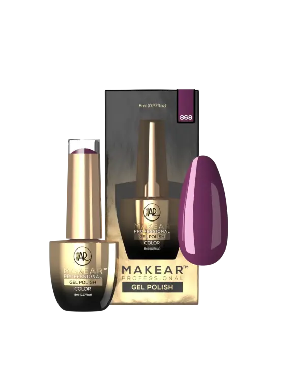 868 Plum Plum Plum - Lakier hybrydowy Makear