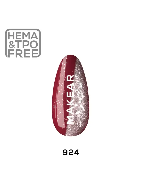 924 Poison Apple - Lakier hybrydowy Makear
