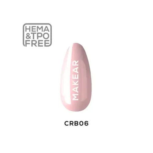 CRB06 Peach - Color Rubber Base