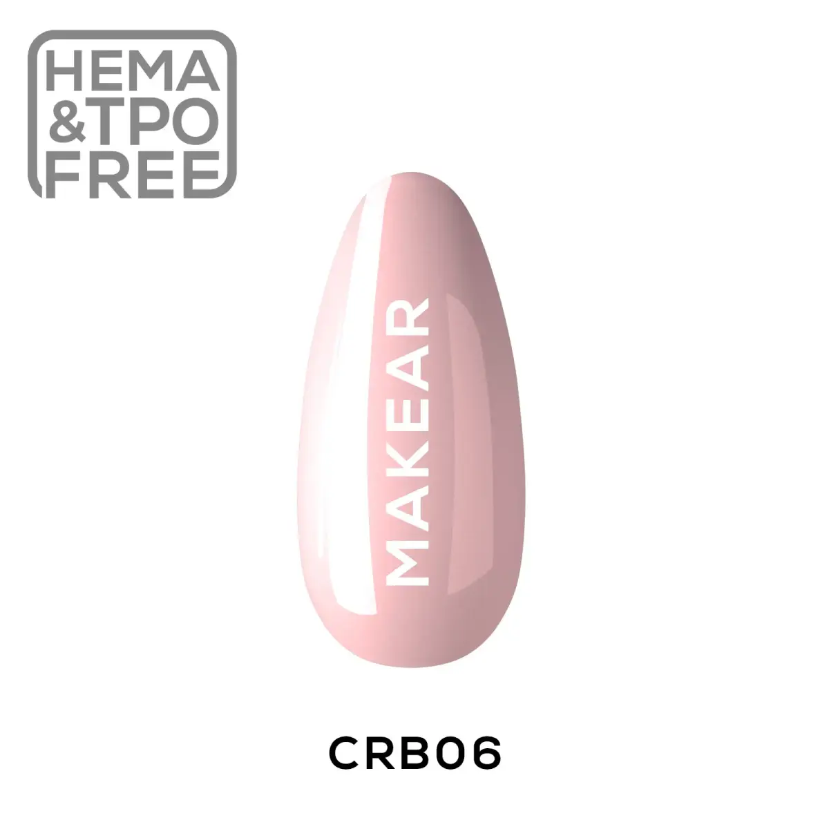 CRB06 Peach - Color Rubber Base